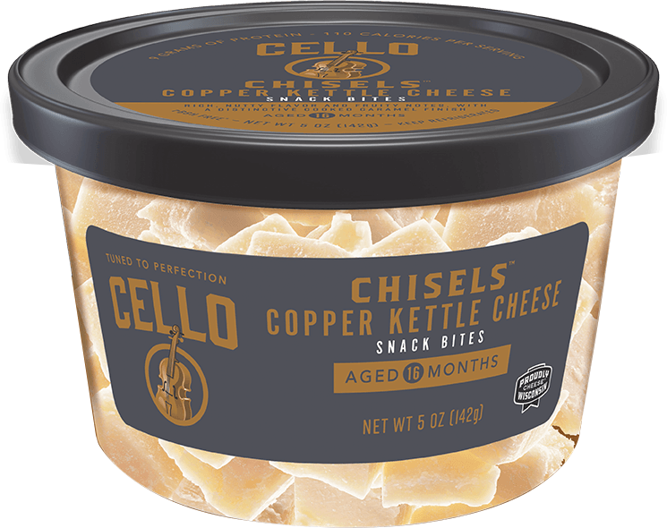 One of a Kind Copper Kettle Chisels™ Cup Cello Cheese
