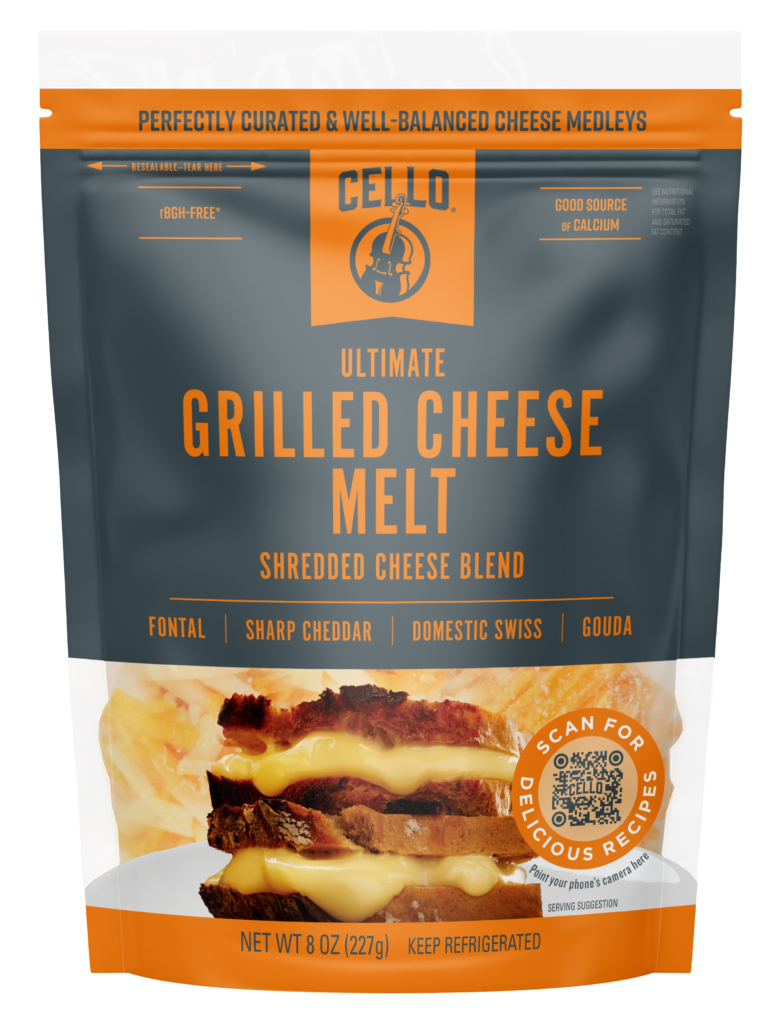 Try Our Ultimate Grilled Cheese Melt Blend Cello Cheese